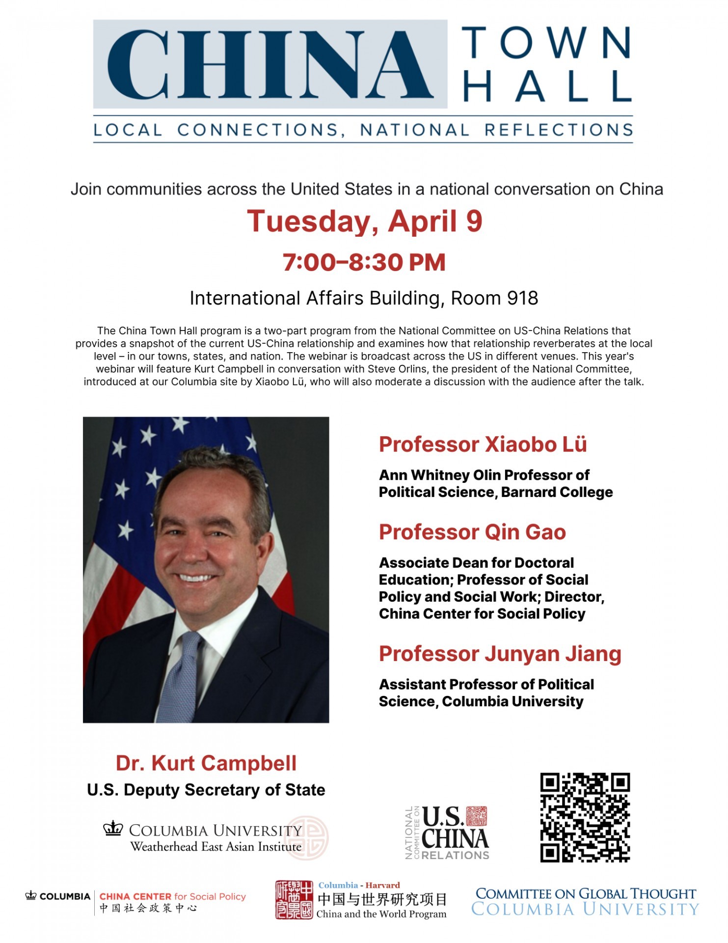 2024.04.09 - China Town Hall NCUSCR Annual Event