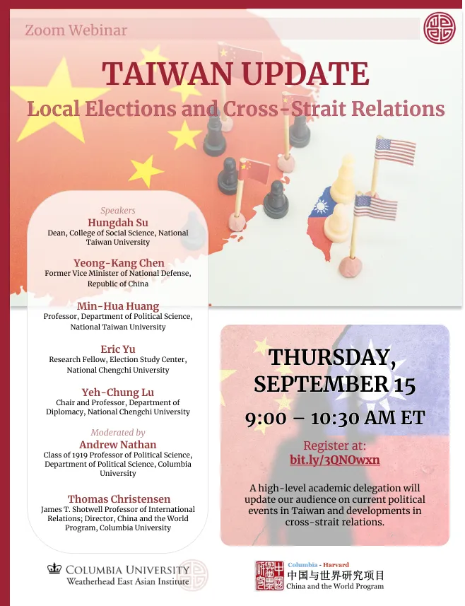 9.15.22 Taiwan Update