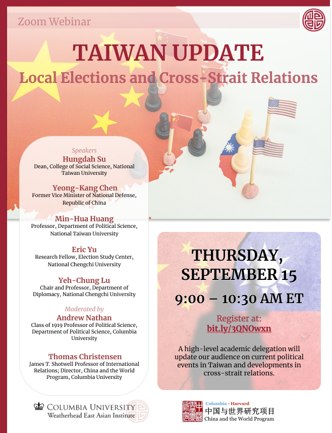 9.15.22 Taiwan Update