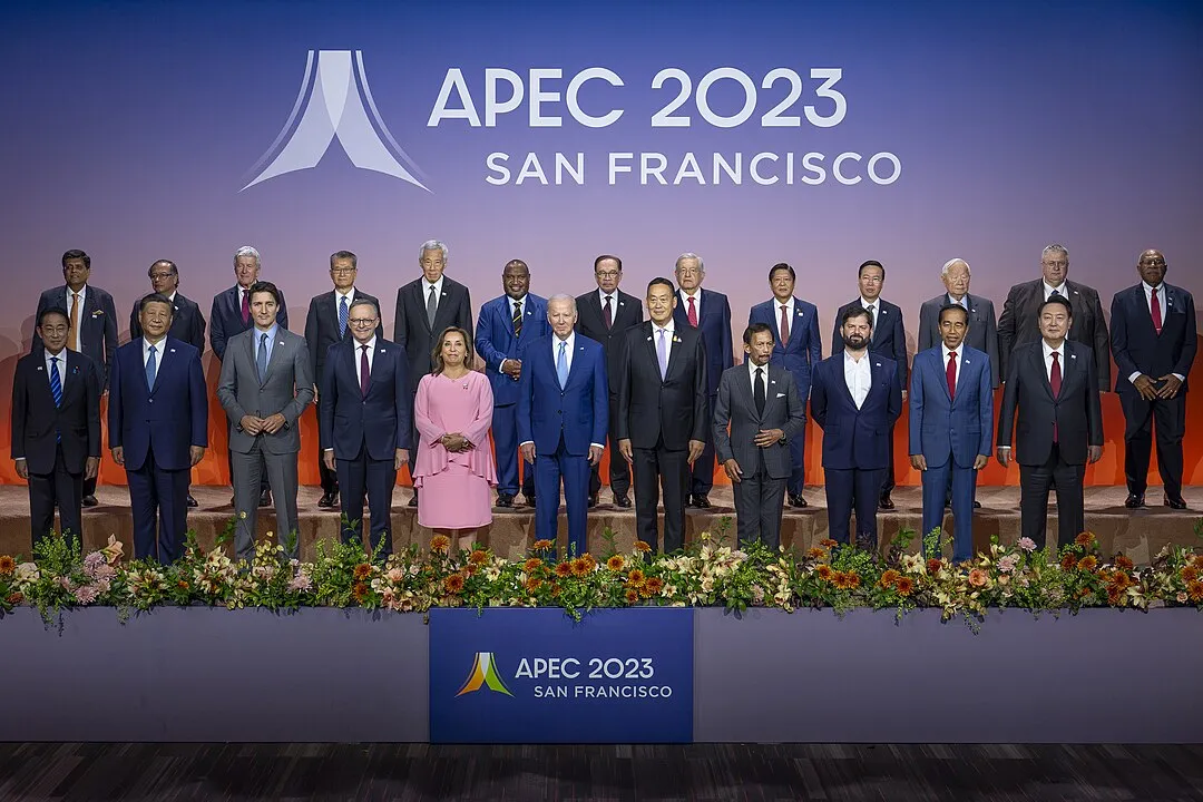 APEC 2023 SFO Group Photo of all attendees Biden Xi