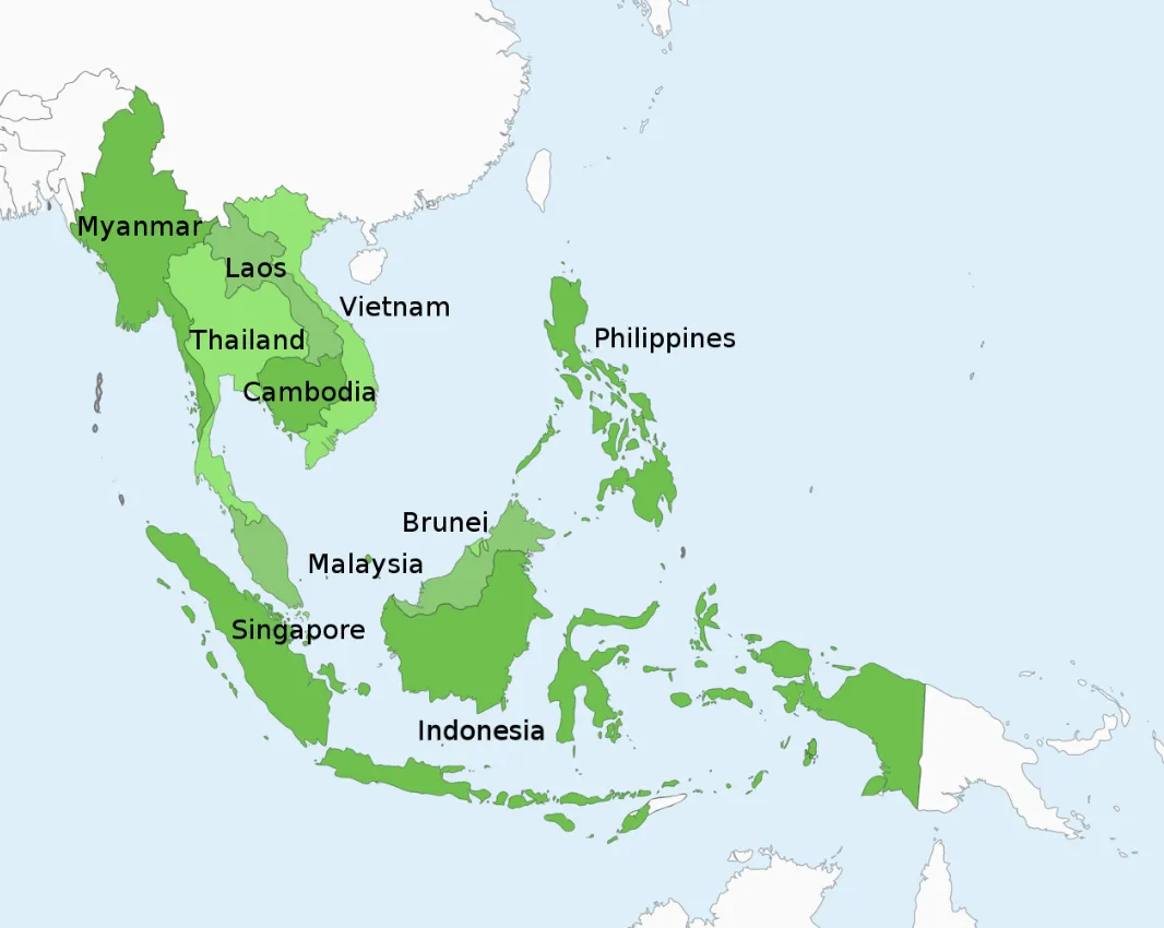 ASEAN member states of SE Asia