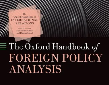 Book - Oxford Handbook of Foreign Policy Analysis - 9780198843061 - Tyler Jost
