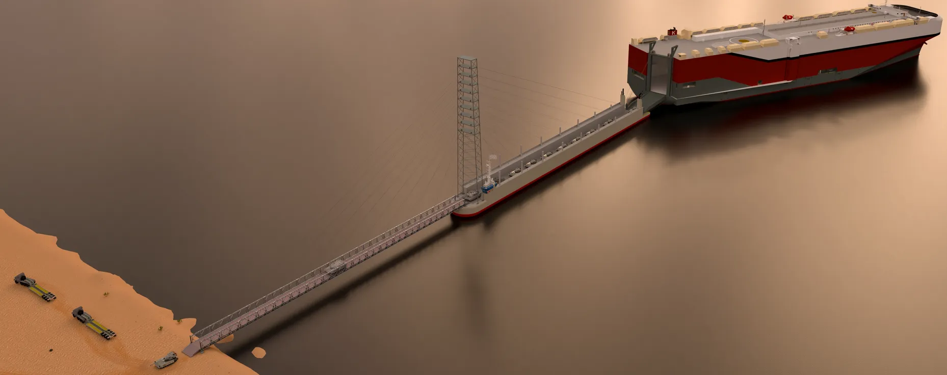 China’s Secret Weapon for Taiwan Invasion? Meet the Shuiqiao Bridge Barges
