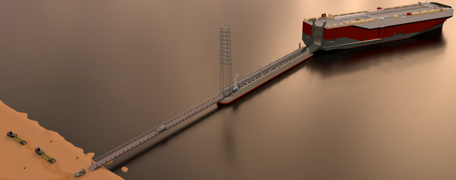 China’s Secret Weapon for Taiwan Invasion? Meet the Shuiqiao Bridge Barges
