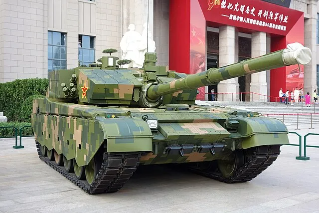 A Type 99A main battle tank in service with the PLAGF
