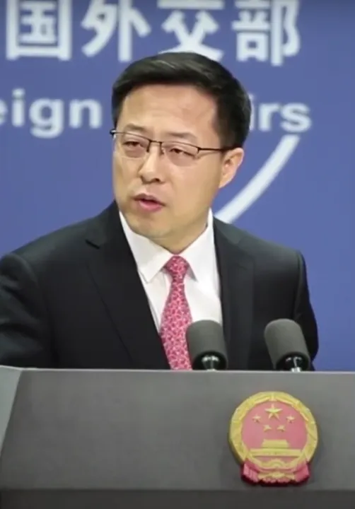 China Wolf Warrior Chinese MOFA spokesman Zhao Lijian