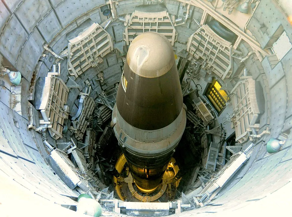 Cold War Missle Silo -Titan Nuclear Missile in Silo