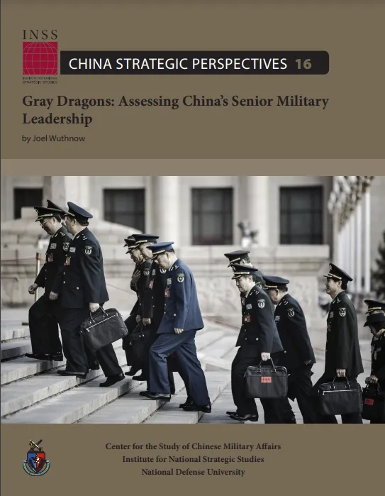 INSS China Strategic Perspectives 16 Cover by Joel Wuthnow