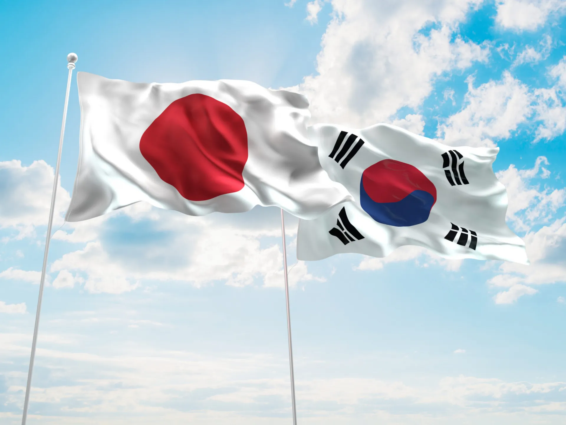 Japan - Japan Korea Flags Cooperation