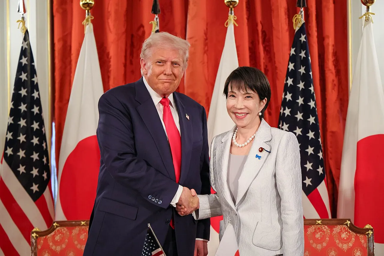 Japan - USA - TRUMP & Sanae Takaichi -  1280px-Japan-U.S._Summit_Meeting Oct 2025