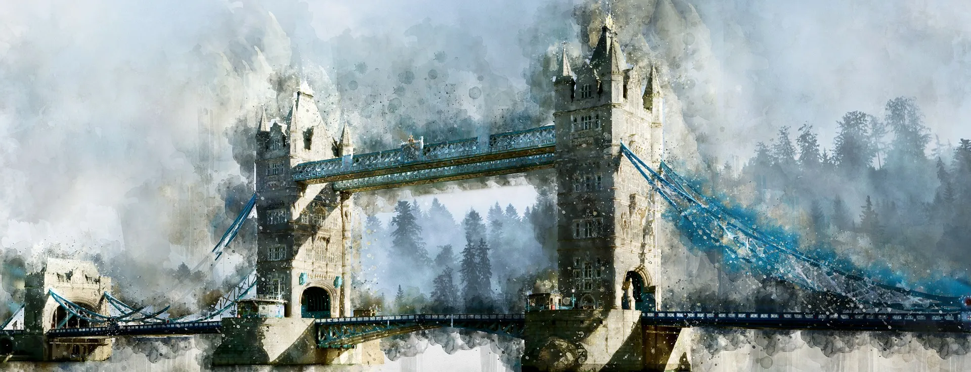 London UK tower bridge