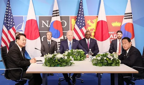 NATO Summit 2022 USA Japan Korea Biden Meeting Madrid