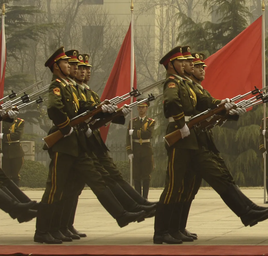 The PLA Honor Guard in Beijing, 2007
