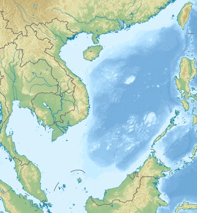SE Asia - Map - South China Sea
