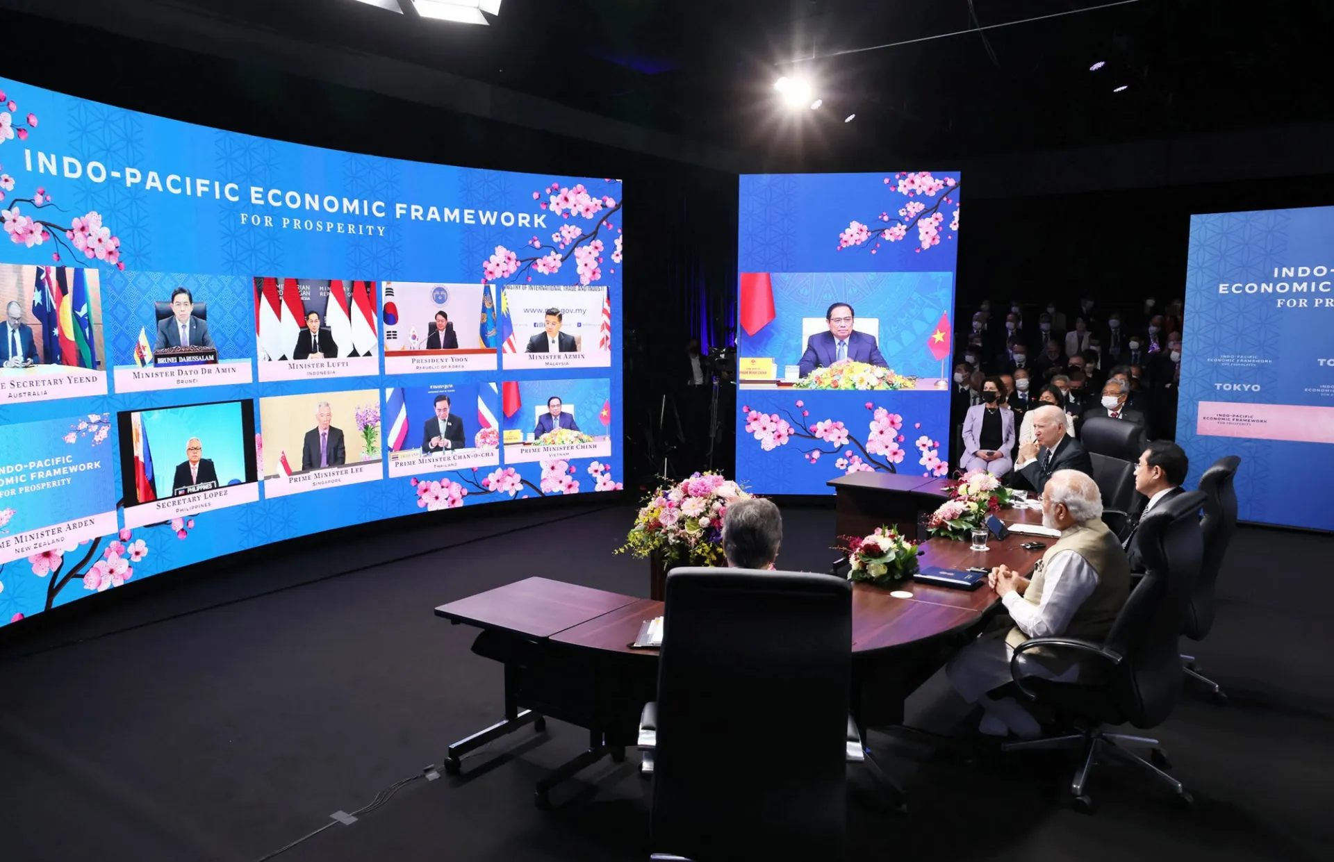 Summit-level meeting on the launch of the Indo-Pacific Economic Framework, 23 May 2022