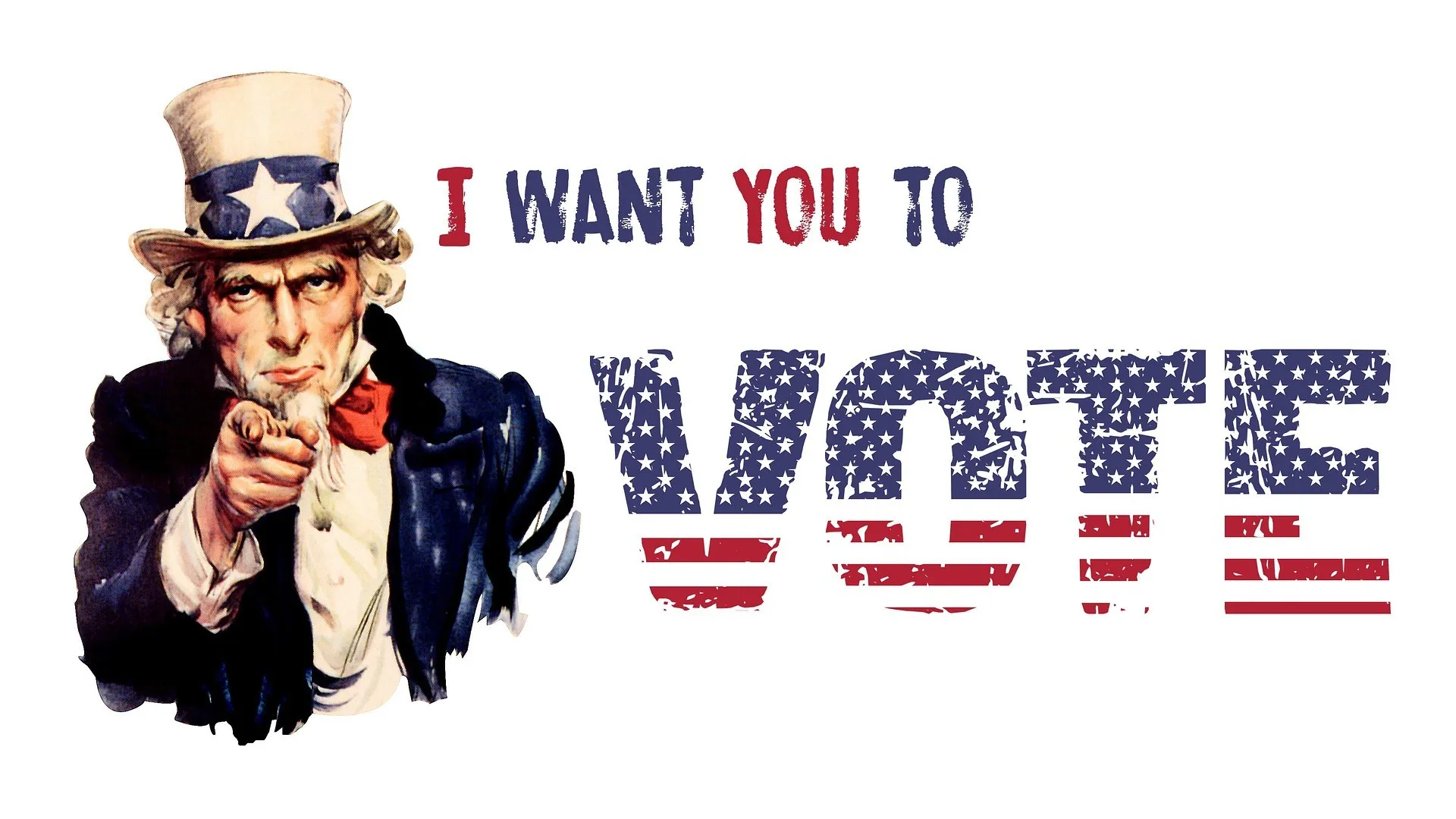 USA Voting Uncle Sam