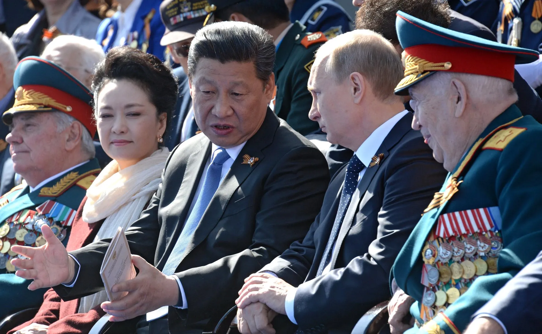 Putin welcomes Xi to Moscow, 21 March 2023
